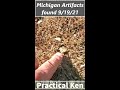 WOW! - Artifacts Found - Michigan - Native American - 9/19/2021 #Shorts