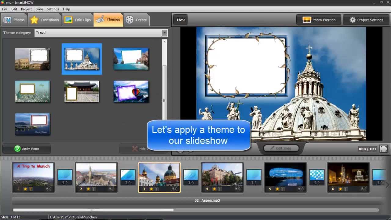 How to Make a Travel Slideshow in 5 Minutes YouTube