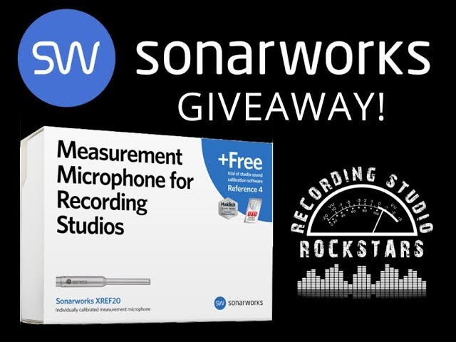 Win Sonarworks Reference 4 Studio with the XREF20 Microphone