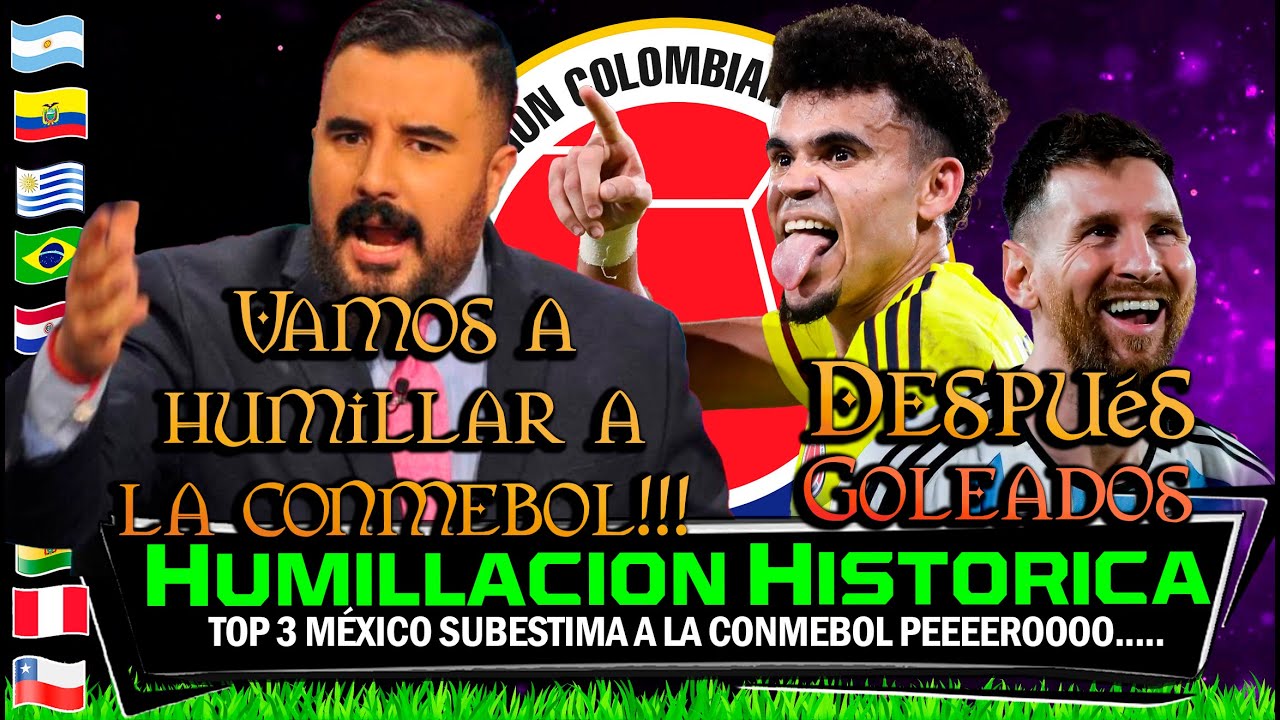 TOP 3 México se MENOSPRECIA a la Conmebol… ¡pero el KARMA llegó!🏆🔥| Parte 3