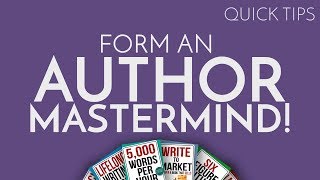 Quick Tip: Form an Author Mastermind!
Sign up to get the Scrivener documents used in the videos: https://chrisfoxwrites.leadpages.co/chrisfoxyoutubelist/
Website: https://chrisfoxwrites.com/
Amazon Store: http://amzn.to/1WWGfZi
Audible: http://adbl.co/1YibuO1
Twitter: https://twitter.com/ScholarlyFox
Facebook: https://www.facebook.com/chrisfoxwrites/ Quick Tip: Form an Author Mastermind!