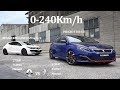 COMPARATIVE!! RENAULT MEGANE 275 TROPHY-R 275Hp Vs PEUGEOT 308 GTI BY PEUGEOT SPORT 270Hp - FWD