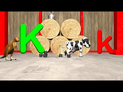 Learn the Letter K (Math & Learning Videos 4 Kids)
