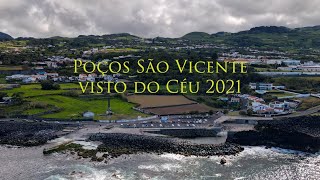 Poços São Vicente Ferreira visto do Céu São Miguel Açores 2021