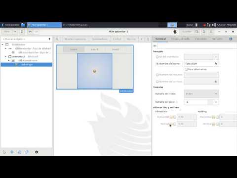 GtkStackSwitcher con Glade 3.22