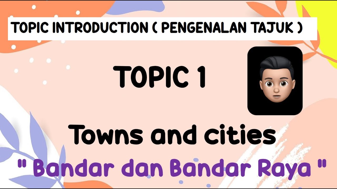YEAR 5 ENGLISH CEFR - Towns and Cities - YouTube