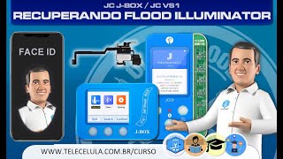Restaurando Flex do Flood iluminator (Sem Ter o Original) iPhone X- JC V1S | J-BOX - TELECÉLULA