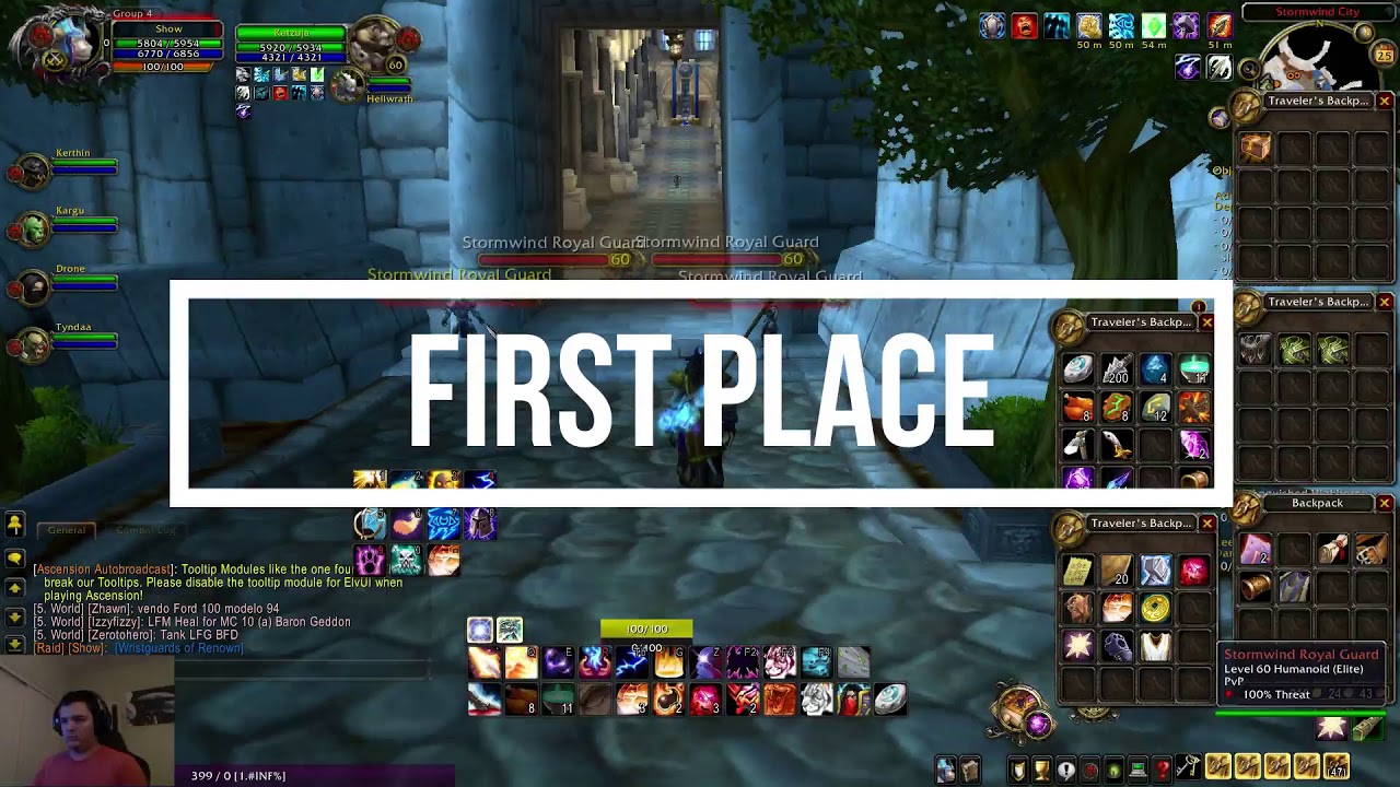 Faction Leader Sweeeeep - Ascension WoW