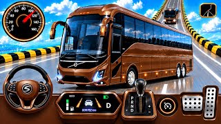 🚍💨 Extreme Bus Stunt RacingImpossible Ramp Adventure 🚀 Android Game Gameplay screenshot 4