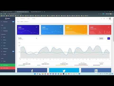 Flask CoreUI - How to use it (Free Dashboard) | AppSeed