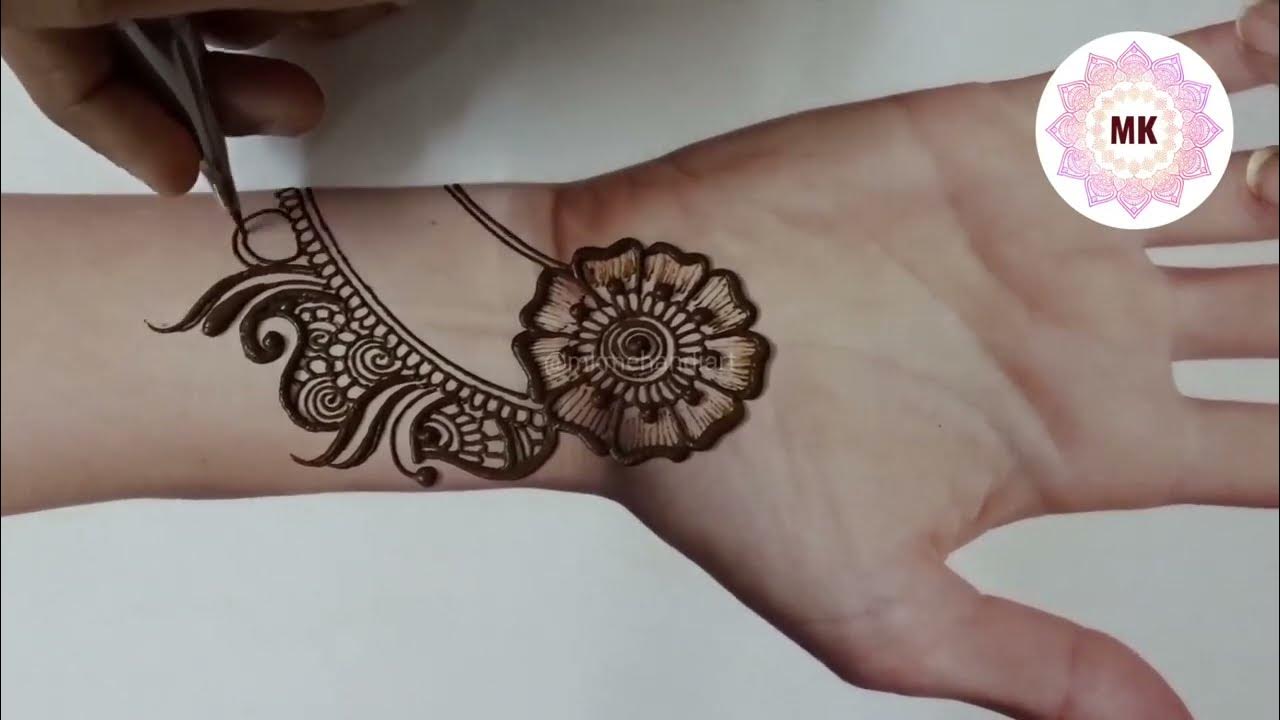 simple mehndi design - easy mehndi design - new mehndi design - mehandi ...