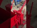 No Power! 2-40 Manual Clay Machine — Change Mold, Make Bricks in Minutes #machine #automobile