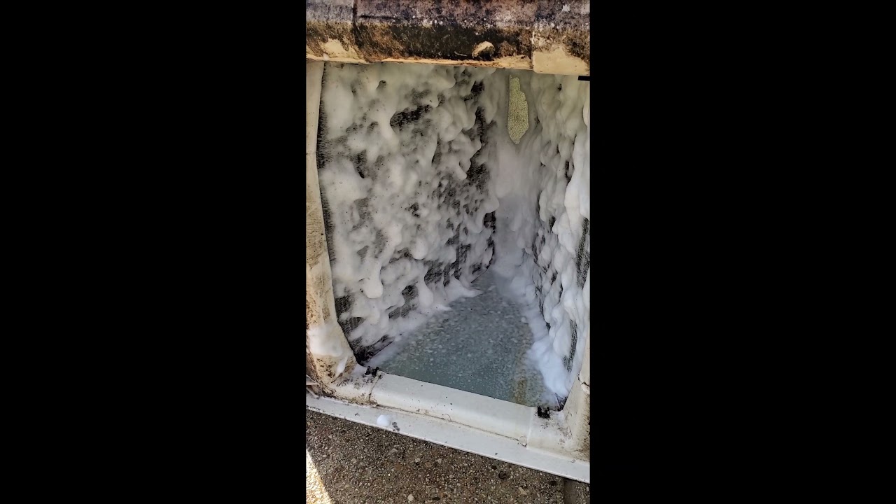 Dirty Evaporator Coil Pull and Clean YouTube