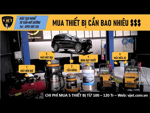 Keva 2 Giá Bao Nhiêu Tiền - Cần bao nhiêu tiền để mua thiết bị rửa và chăm sóc xe