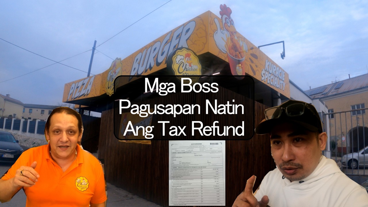 Pano Po Ba Maka Kuha Ng Tax Refund Dito Sa Slovakia. pwede pang tapat Sa KFC Dito Boss!!!