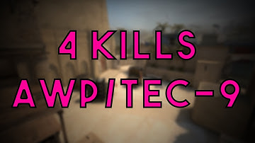 Slugy Mirage AWP/Tec9 4k (CSGO)