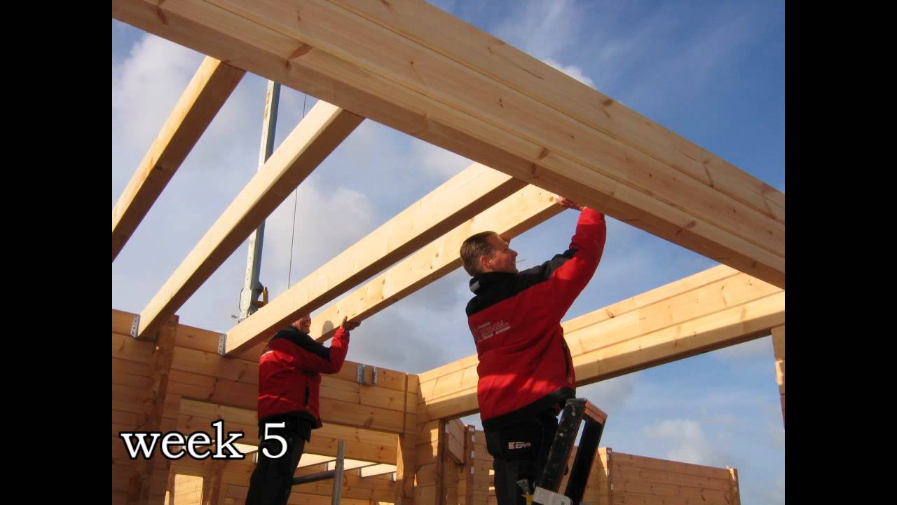 Houtbouw - bouwen van een Finnhouse