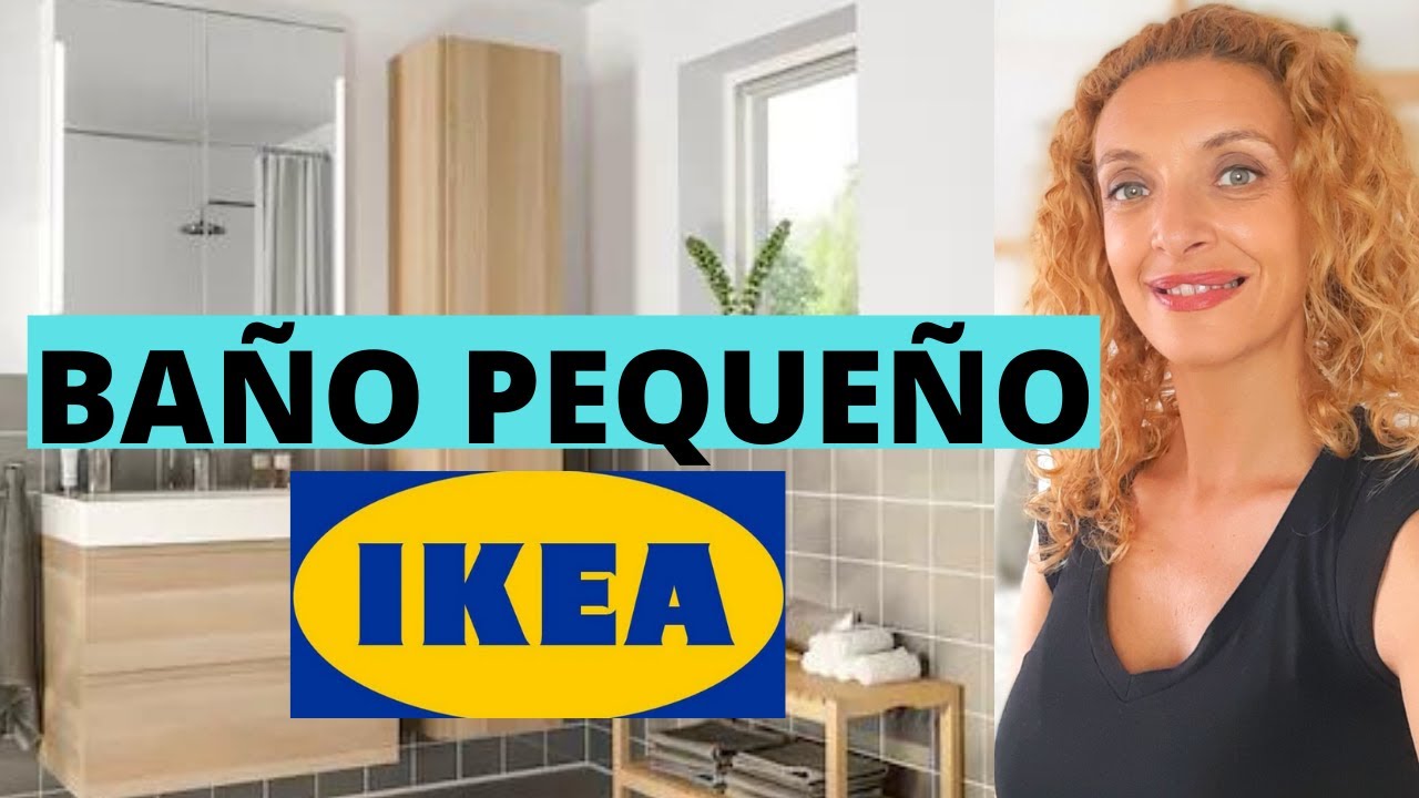 Las mejores ideas para decorar un baño pequeño están en IKEA