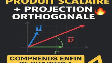 1ère - Comment utiliser une projection orthogonale pour calculer un produit scalaire