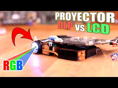 Proyector DLP vs LCD vs Láser | Despiece + Explicación