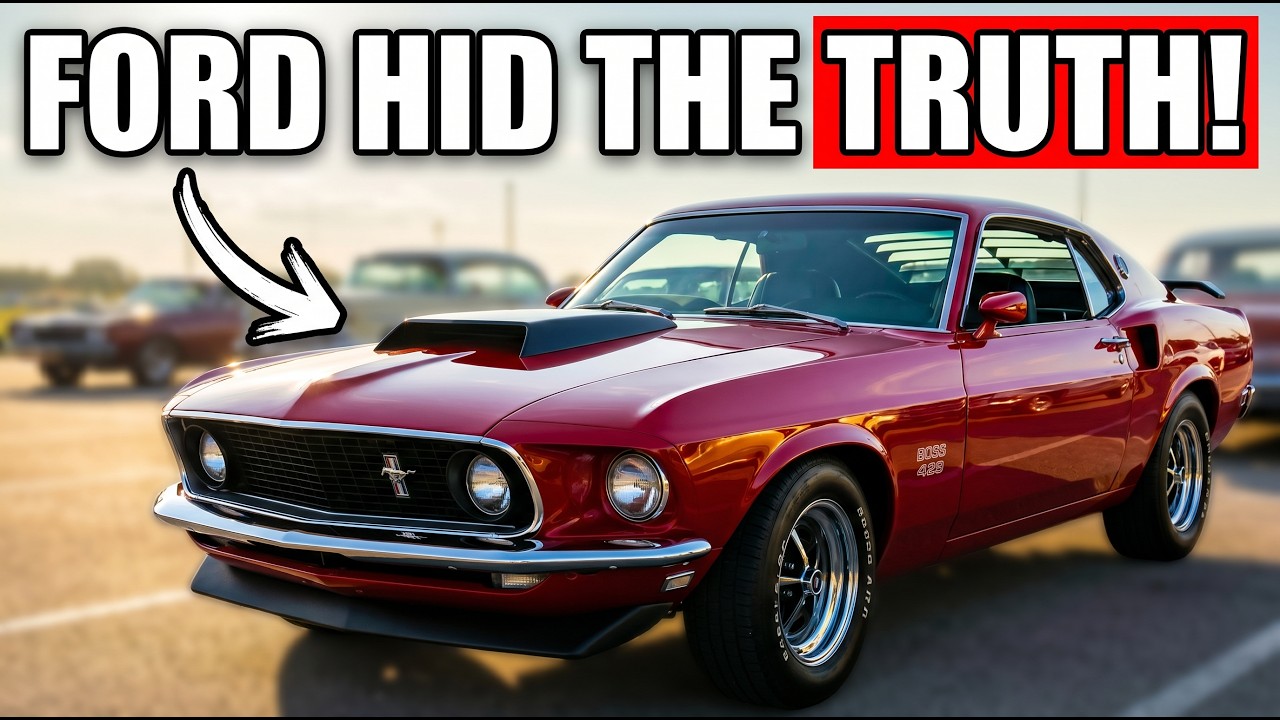 20 Shocking Facts Nobody Talks about The 1969 Boss 429 Mustang