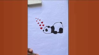 Information How to draw Cute Panda in Love 🐼❤️ | Easy Drawing #drawing @Thewanderingstranger-27  News