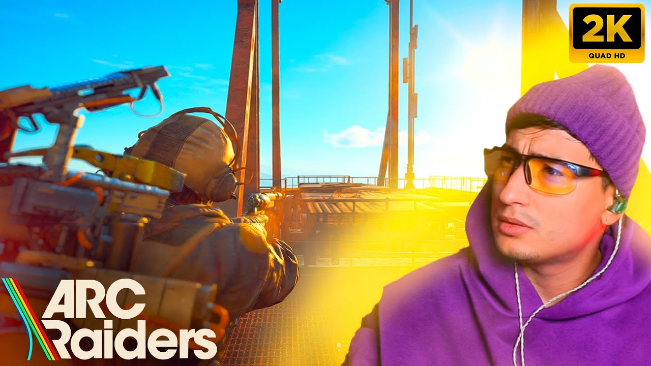 Disparando a todo en ARC raiders / full PVP