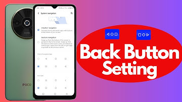 poco c61 back button settings | poco c61 change navigation buttons / poco c61 button change