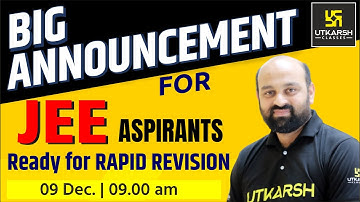 Rapid Revision For JEE Students  By Ronak Sir