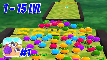Bump Pop - level 1 to 15 | Gameplay #1
