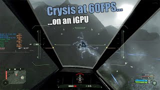 17 years after launch and we no longer need a graphics card to "max out" Crysis...