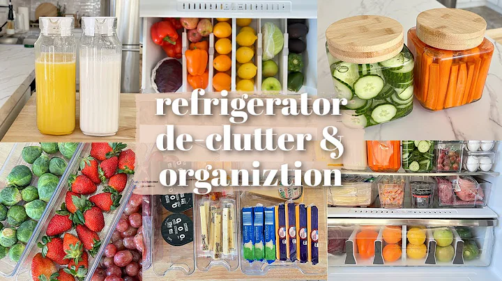ORGANIZE WITH ME | REFRIGERATOR ORGANIZATION FREEZ...
