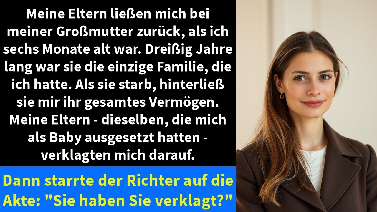 Meine Eltern ließen mich bei meiner Großmutter zurück, als ich sechs Monate alt war.