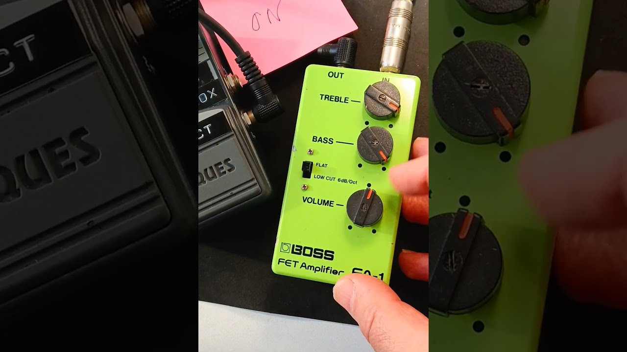 BOSS FET Amplifier FA-1 プリアンプ 生産終了品 廃盤 - メルカリ