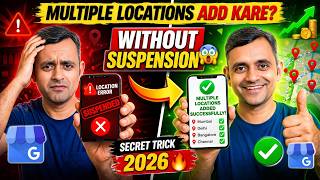 How to Add Multiple Locations in Google Business Profile (2026) | Step-by-Step + No Suspension Trick