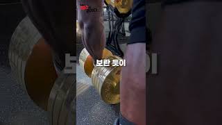 관상용 덤벨을 들어버리는 사람들..