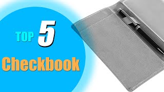 Top 5: Best Checkbook 2022 in USA and Canada |Pen holder|Check Book Covers| Free Divider screenshot 5