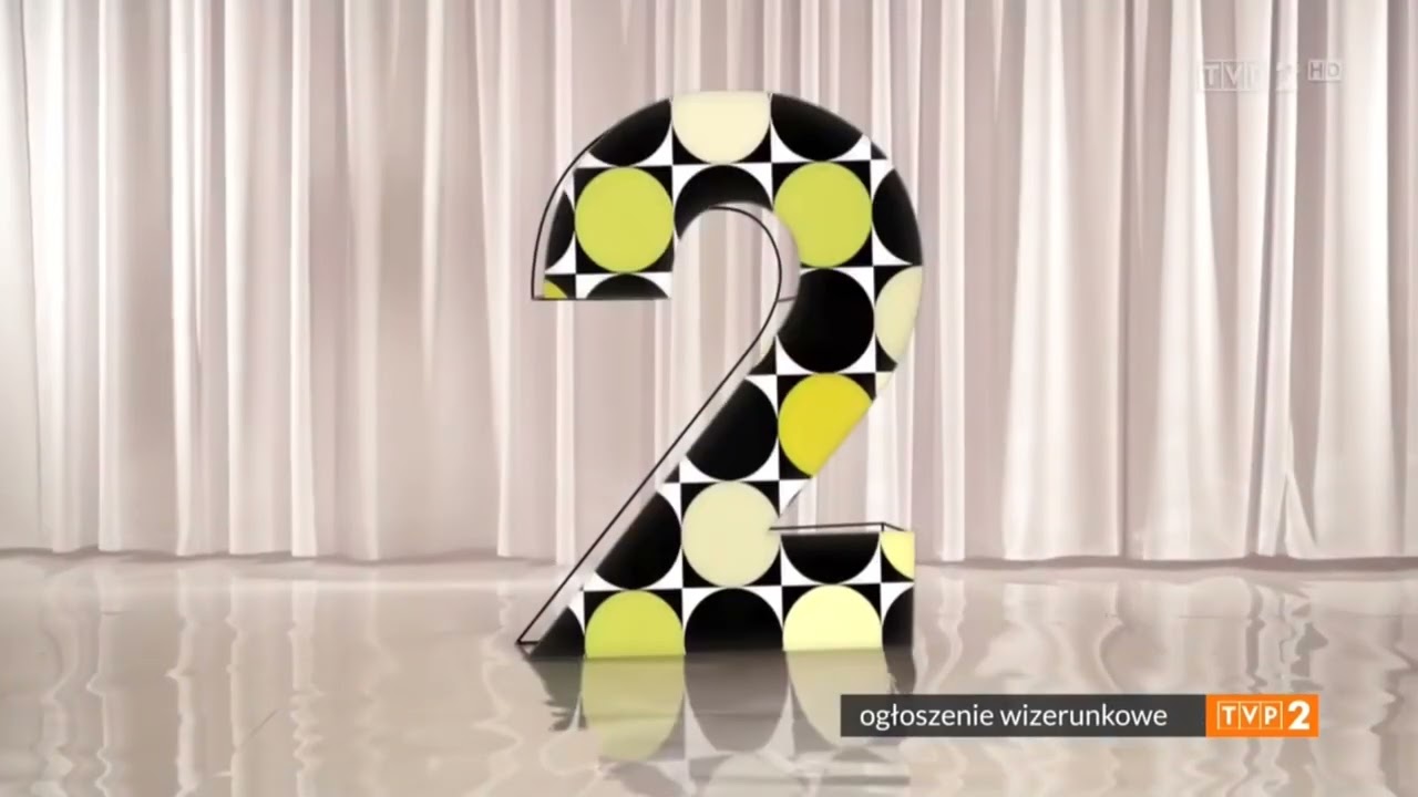 TVP 2 - Ident Ogłoszenie wizerunkowe od 2015-21 z muzyką TVP 2 Ogłoszenie Nadawcy 2021-