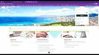 Apply For a Hawaii General Excise Tax license Online