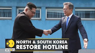 North And South Korea Restore Hotline, Exchange Phone Calllatest World English Newswion News