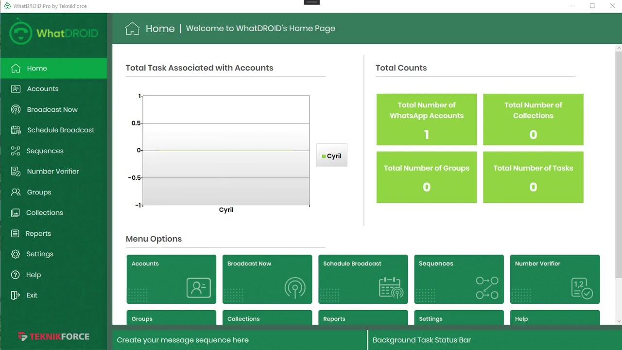 WhatDROID Whatsapp Automation Software