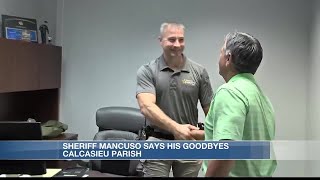 Tony Mancuso Bids Farewell To The Calcasieu Parish Sheriffs Office