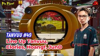 PUBG PC I TE_Tanvuu #49 I Line Up Tanvuu, Clories, Hoangf, JunD