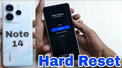 Redmi Note 14 5G Full Reset