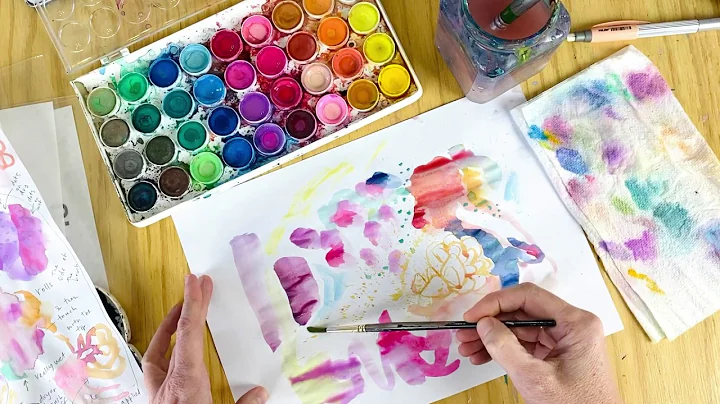 MADE TO CREATE | JANE DONALDSON | WATERCOLOUR PLAY
