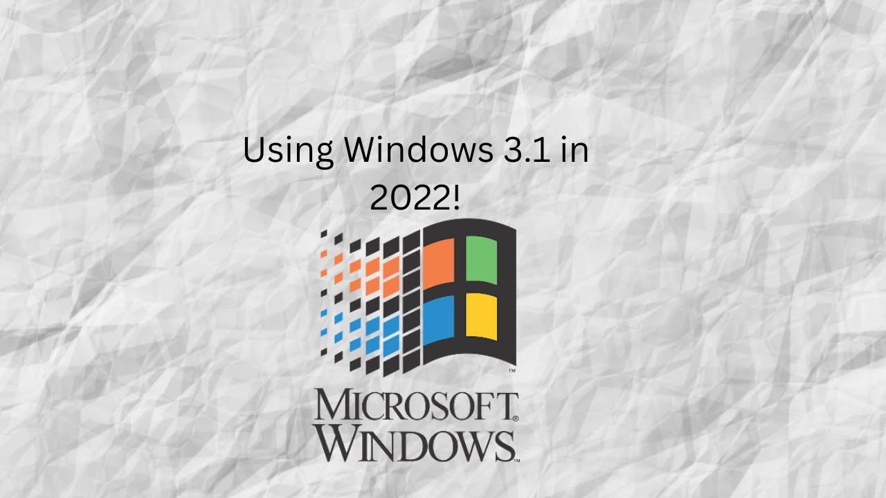 Using Windows 3 Using Windows 3.1 in 2022! #microsoft #windows #retro - YouTube