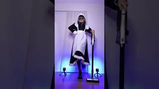 ロングメイド服に変身！