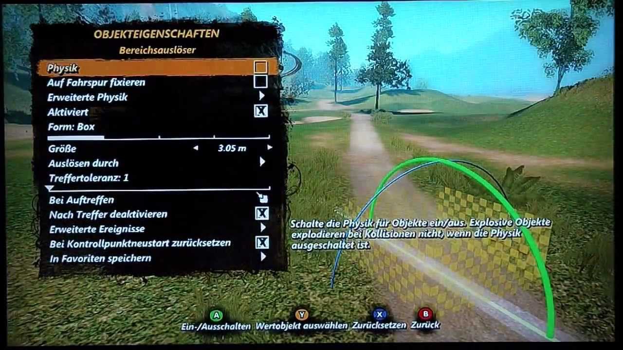 Trials Evolution Editor Tutorial - Explosionen - deutsch german