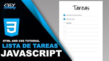 🔥 Cómo hacer una LISTA DE TAREAS con HTML CSS y Javascript✅