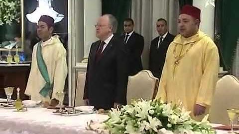 مأدبة عشاء على شرف جلالة الملك